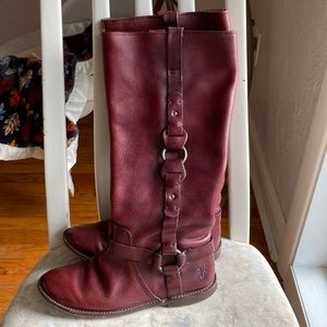 Frye Paige harness pull on boots size 6.5